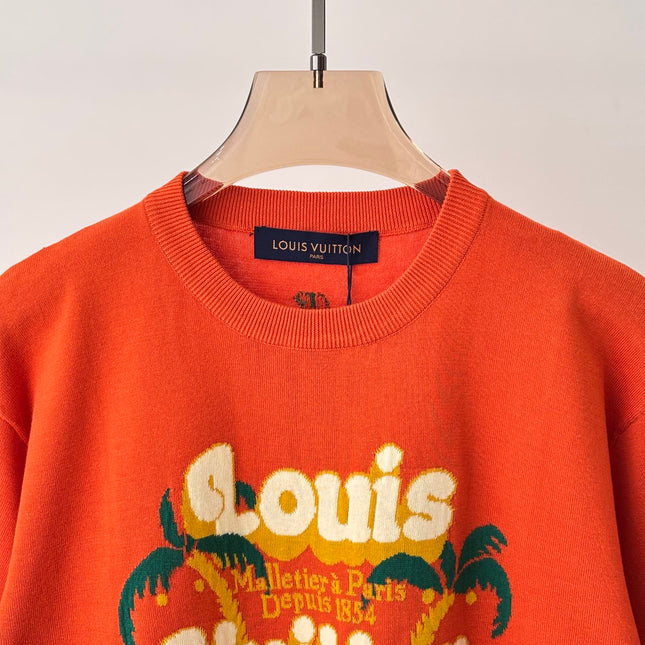 LV 25 T- Shirt Orange Cotton 232738