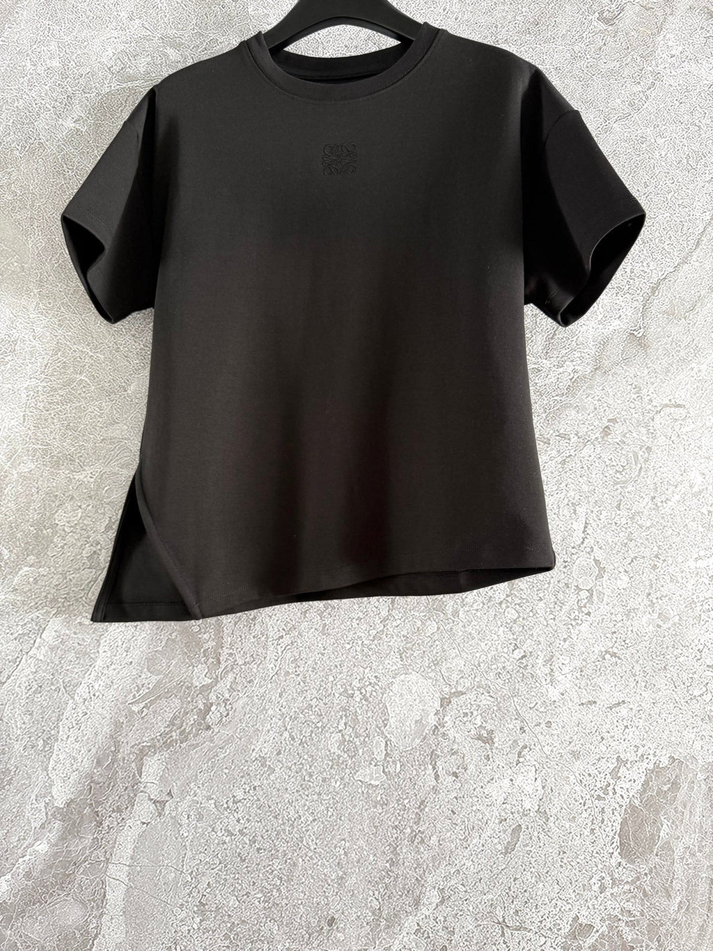Loewe Slit T-shirt Brown Chocolate Cotton