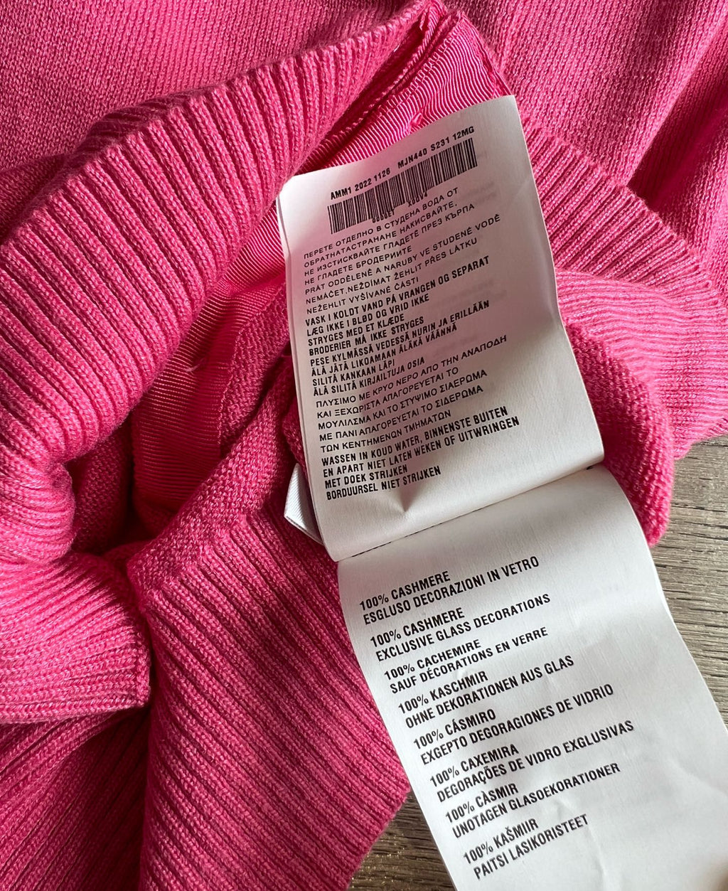 MIUMIU SHORT-SLEEVE KNIT TOP STYLE 423