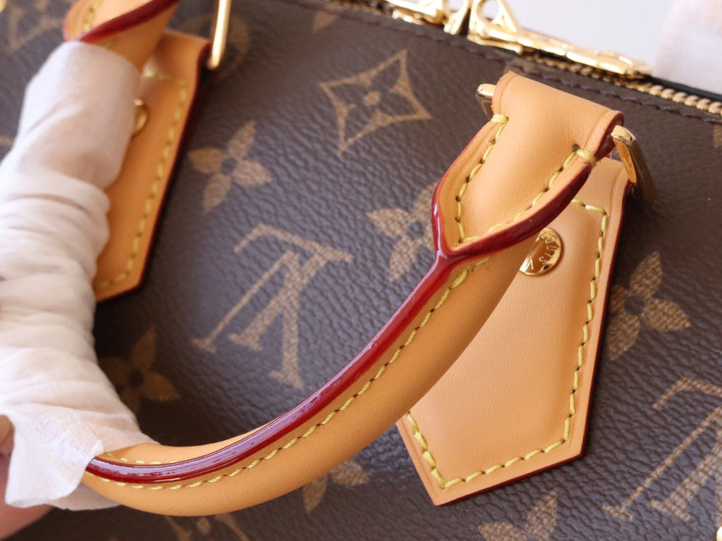 LV 26S SPEEDY TRUNK 20 IN BROWN MONOGRAM CANVAS