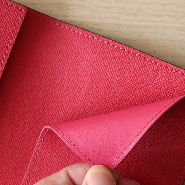DOLL PASSPORT WALLET IN CHOCOLATE BROWN MONOGRAM CALFSKIN
