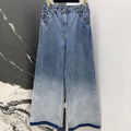 CC 25 Pants Blue Cotton