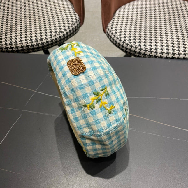 BALENCIAGA 26S PLAID BERET STYLE 7
