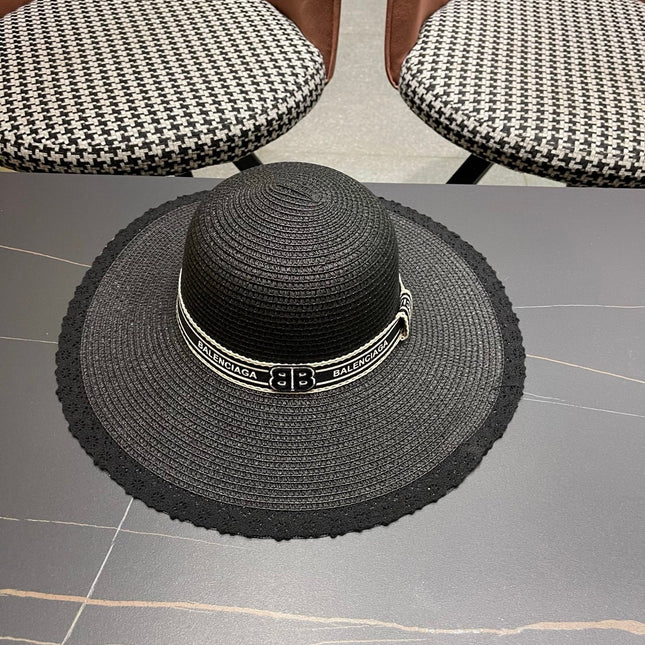 BALENCIAGA 26S WIDE-BRIMMED HAT STYLE 108