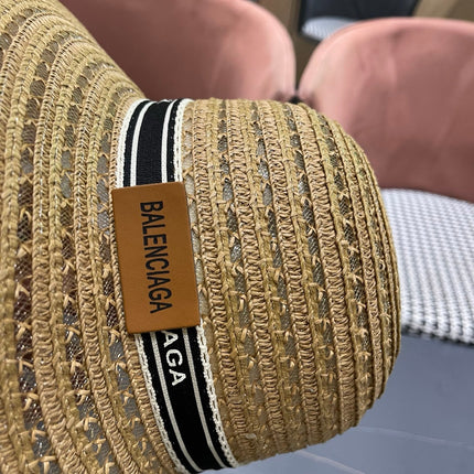 BALENCIAGA 26S WIDE-BRIMMED HAT STYLE 77