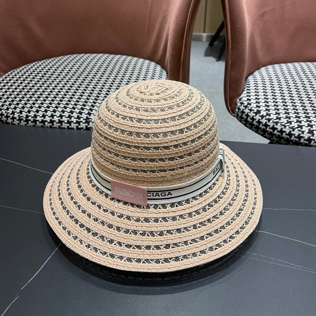 BALENCIAGA 26S WIDE-BRIMMED HAT STYLE 75