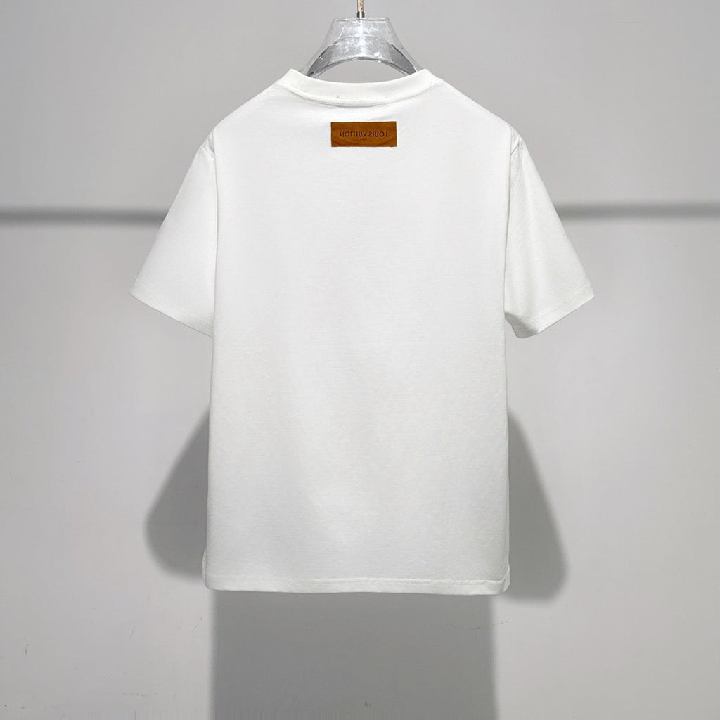 LV WHITE COTTON T-SHIRT 238911