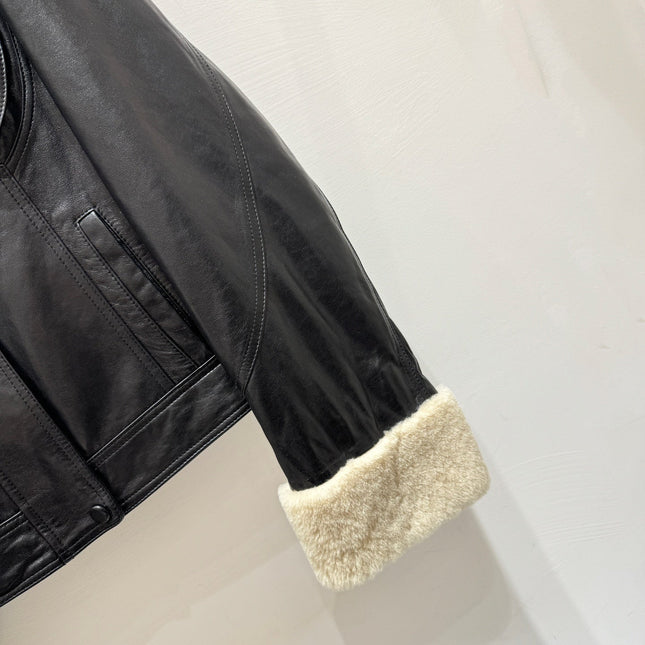 MIUMIU LEATHER JACKET STYLE 586