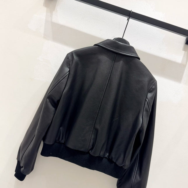 MIUMIU LEATHER JACKET STYLE 843