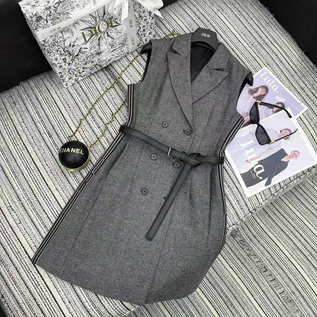 DIOR 25S DOUBLE-BREASTED BLAZER DRESS 799