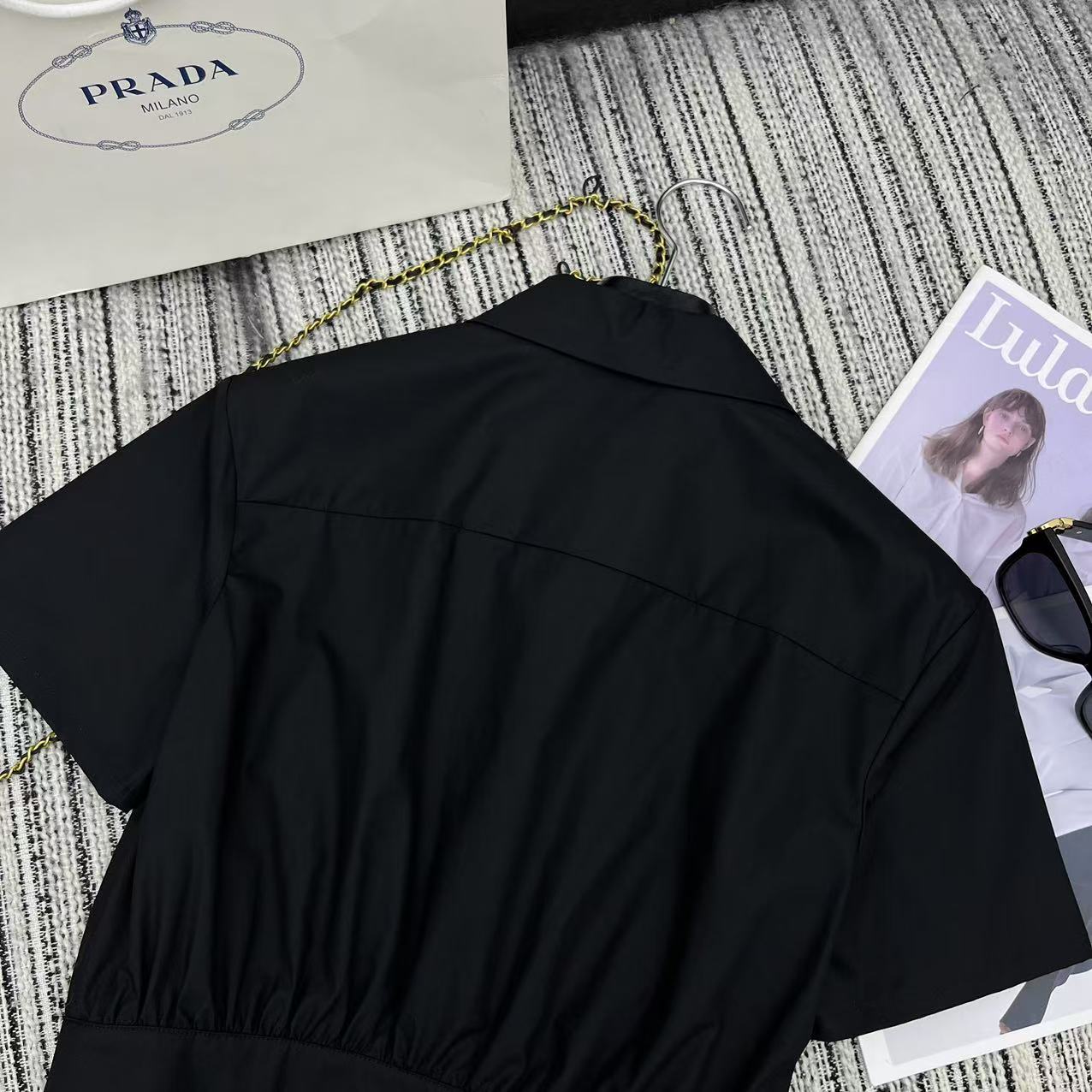 PRADA 25S SHORT-SLEEVE SHIRT 344