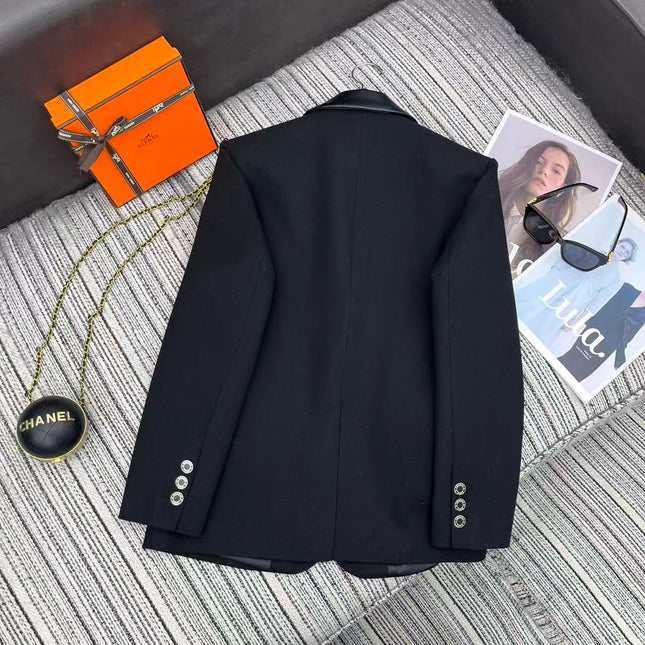 HERMES 25S LAPEL BLAZER 389