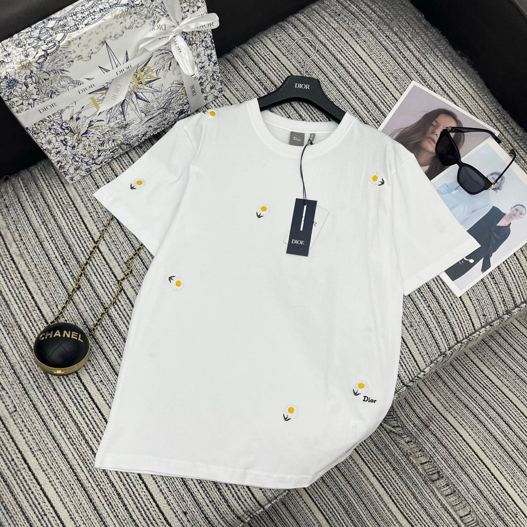 DIOR 26S SHORT-SLEEVE CREW-NECK T-SHIRT 1121