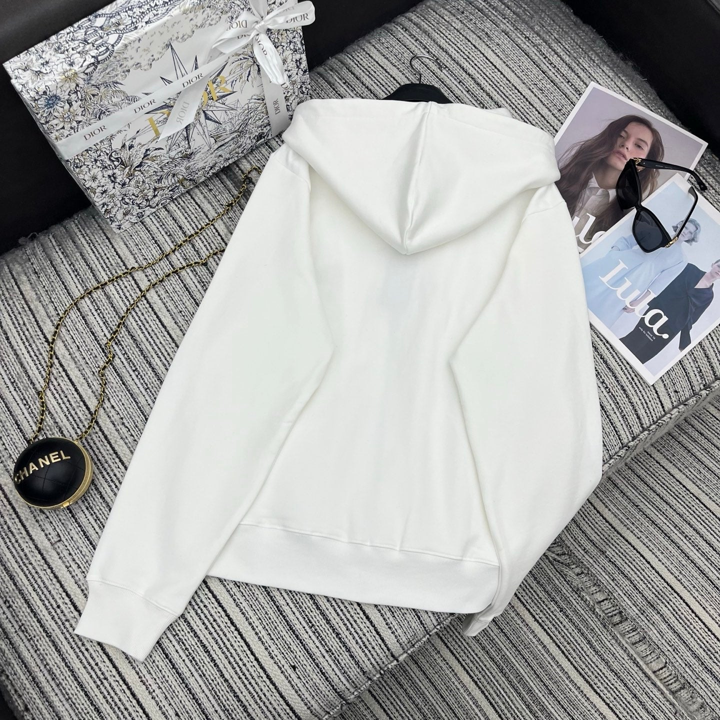 DIOR 26S HOODED CARDIGAN 1111