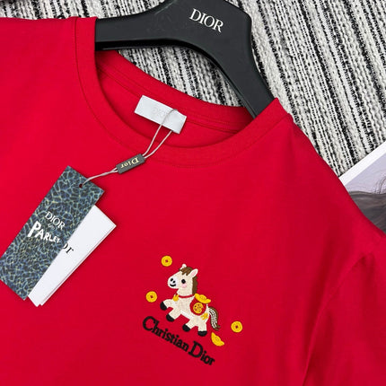 DIOR 26S SHORT-SLEEVE CREW-NECK T-SHIRT 1092