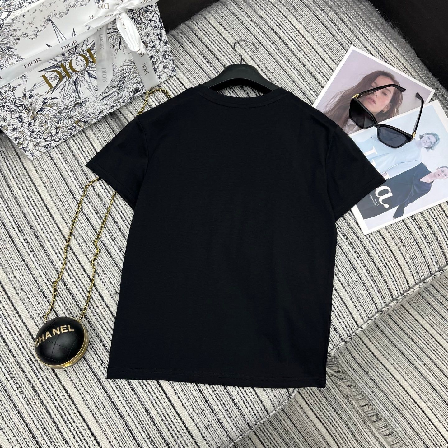DIOR 26S SHORT-SLEEVE CREW-NECK T-SHIRT 1090