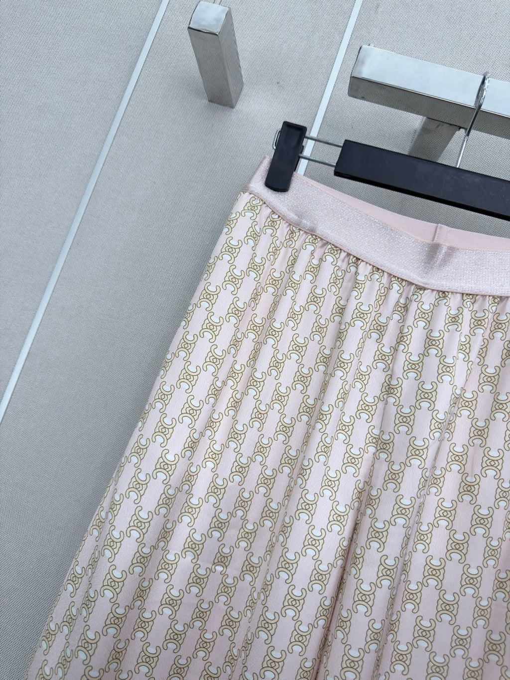 CELINE 26S ELASTIC WAIST WIDE LEG PANTS 338