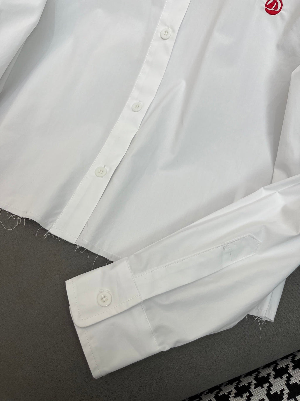 MIUMIU LONG-SLEEVE SHIRT 214505