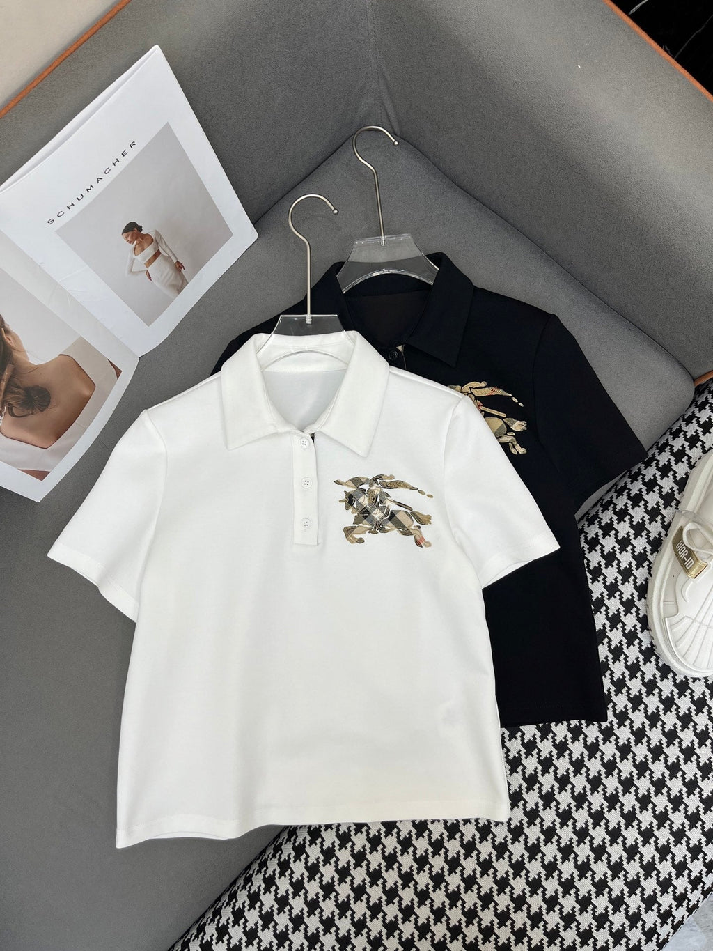 SHORT-SLEEVE EMBROIDERED LOGO POLO
