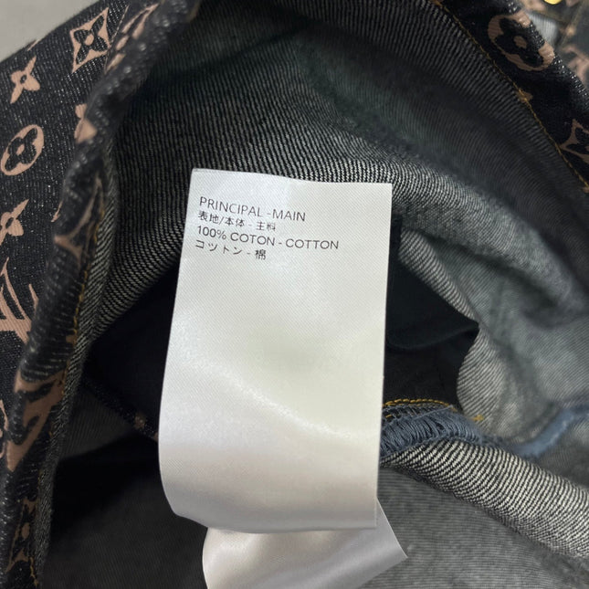 LV NEW DENIM OVERALL DRESS 269064