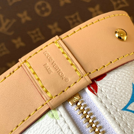 LV 26S ALMA BB BAG 23 IN WHITE MONOGRAM CANVAS