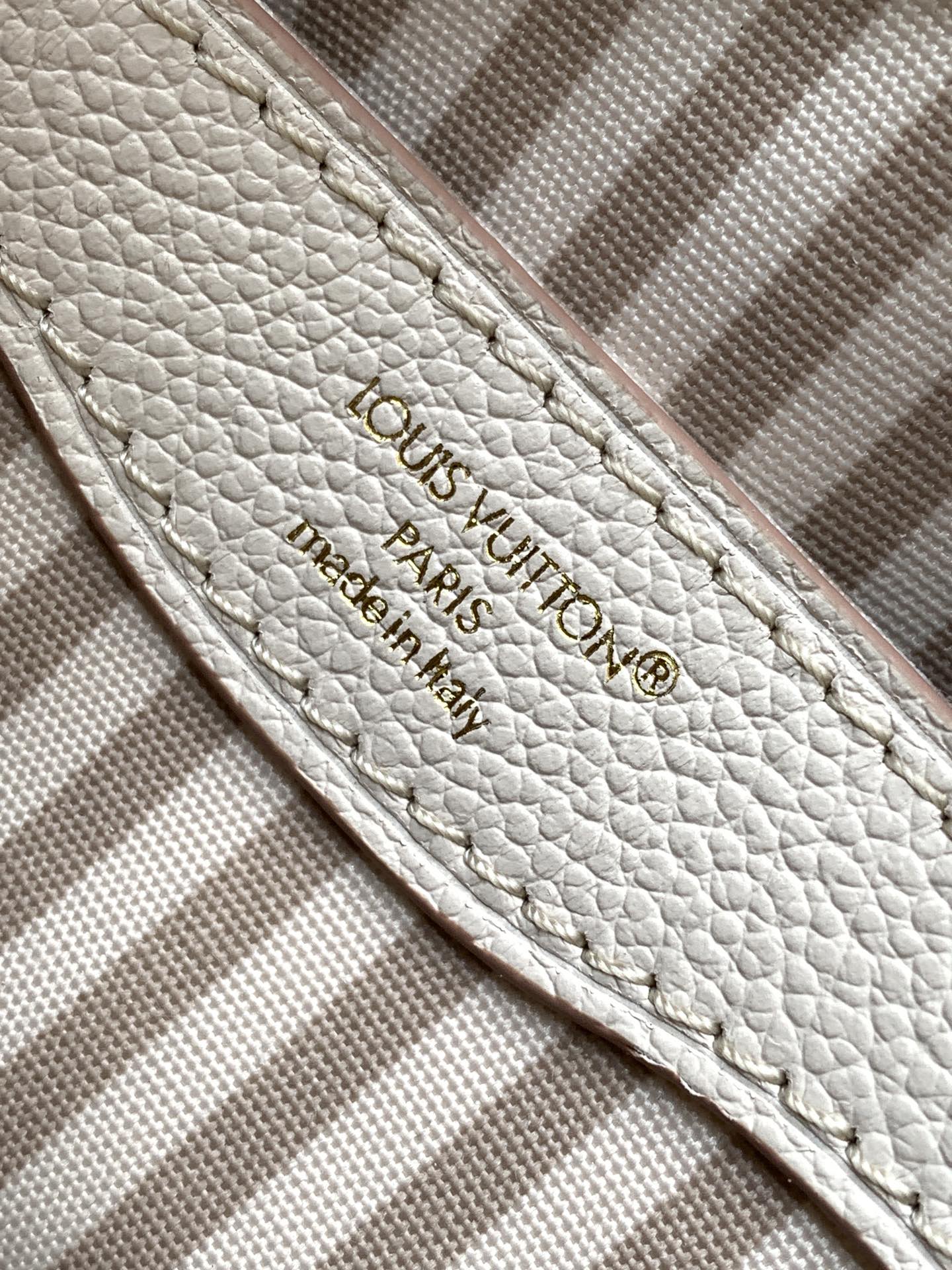 BOULOGNE 29 IN WHITE AND PINK MONOGRAM EMPREINTE CANVAS GOLD HARDWARE