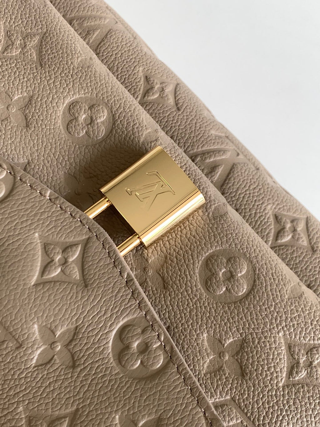 ANYTIME FLAP BAG 30 IN GRAY MONOGRAM CALFSKIN