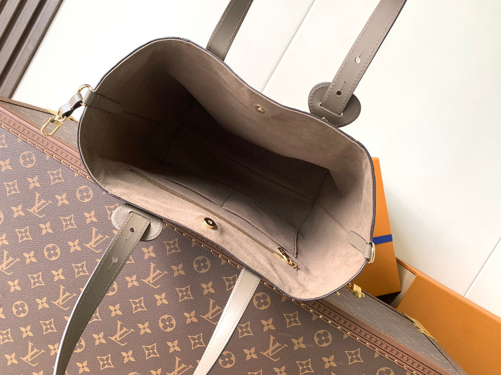 LV ALL IN ONE SHOULDER BAG 56 IN BROWN CALFSKIN