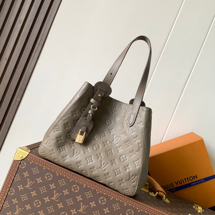LV ALL IN ONE SHOULDER BAG 56 IN BROWN CALFSKIN