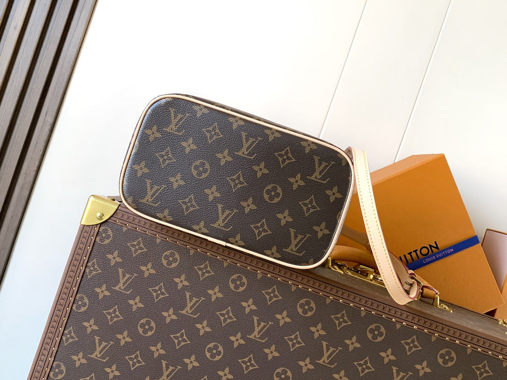 VANITY 24 IN BROWN MONOGRAM COATED CANVAS
