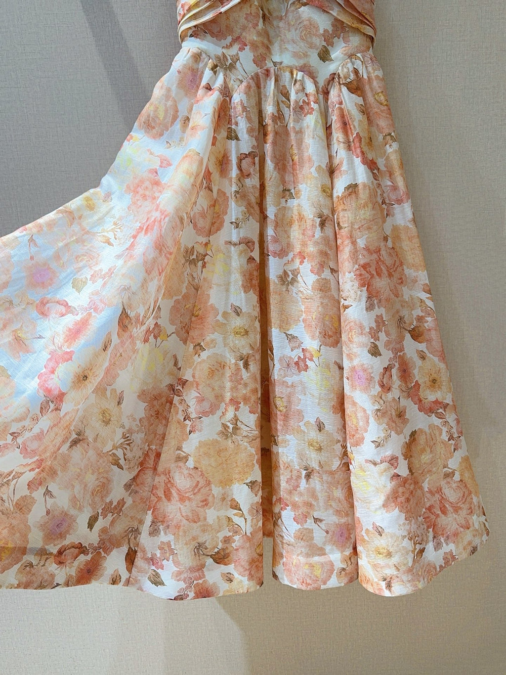 ZIMMERMANN 26S PATTERNED SPAGHETTI STRAP DRESS STYLE 75