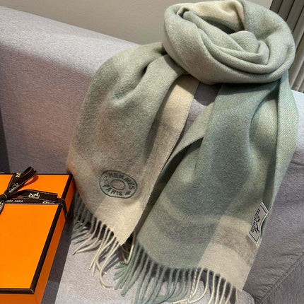 SCARF 180 CM IN COLORFUL CASHMERE 381229