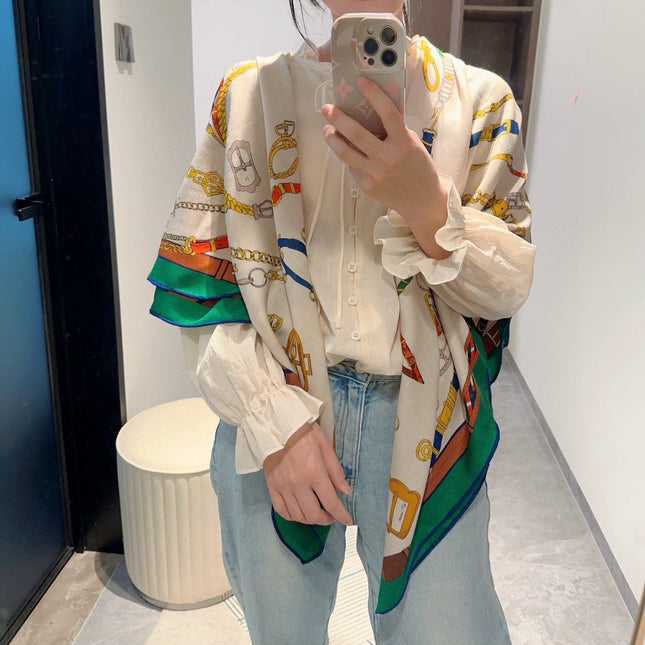 SCARF 140 CM COLORFUL 387901