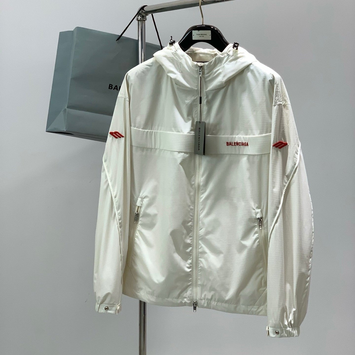 BALENCIAGA 26S HOODED JACKET 159