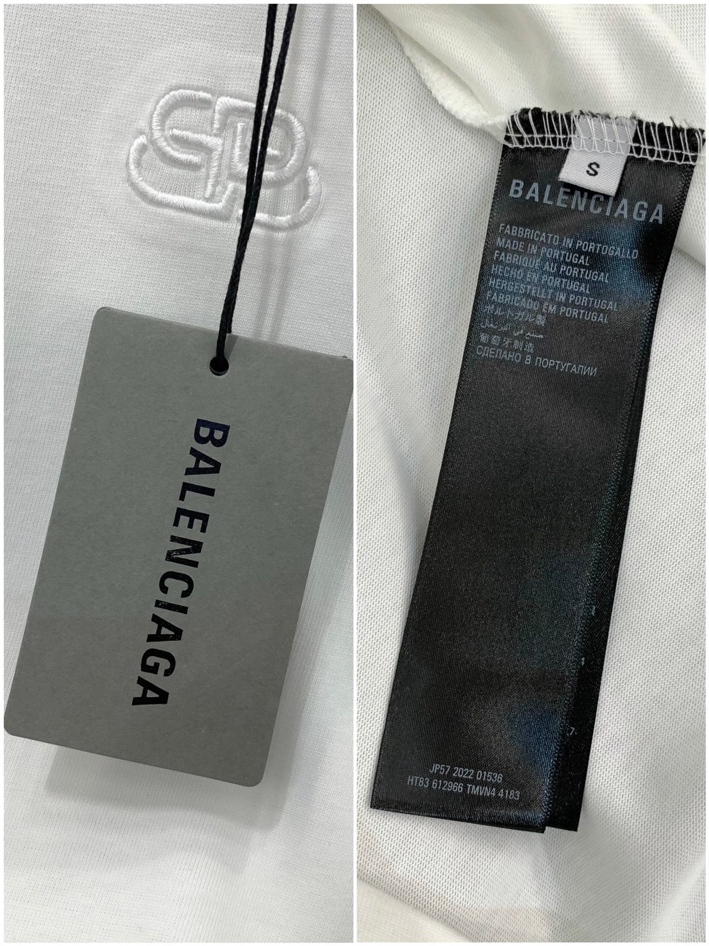 BALENCIAGA 26S SHORT SLEEVE T-SHIRT 161