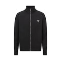 PRADA ZIP-UP KNIT CARDIGAN STYLE 142