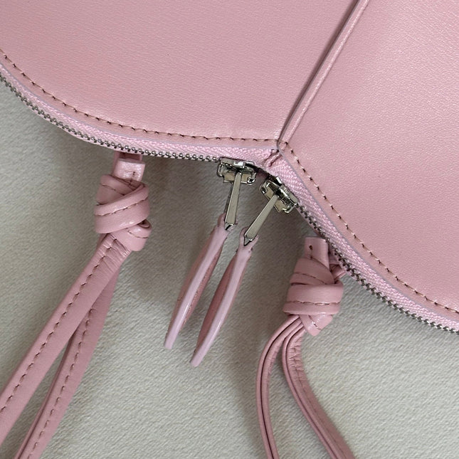 LE COEUR BAG 21 IN CUPID PINK CALFSKIN