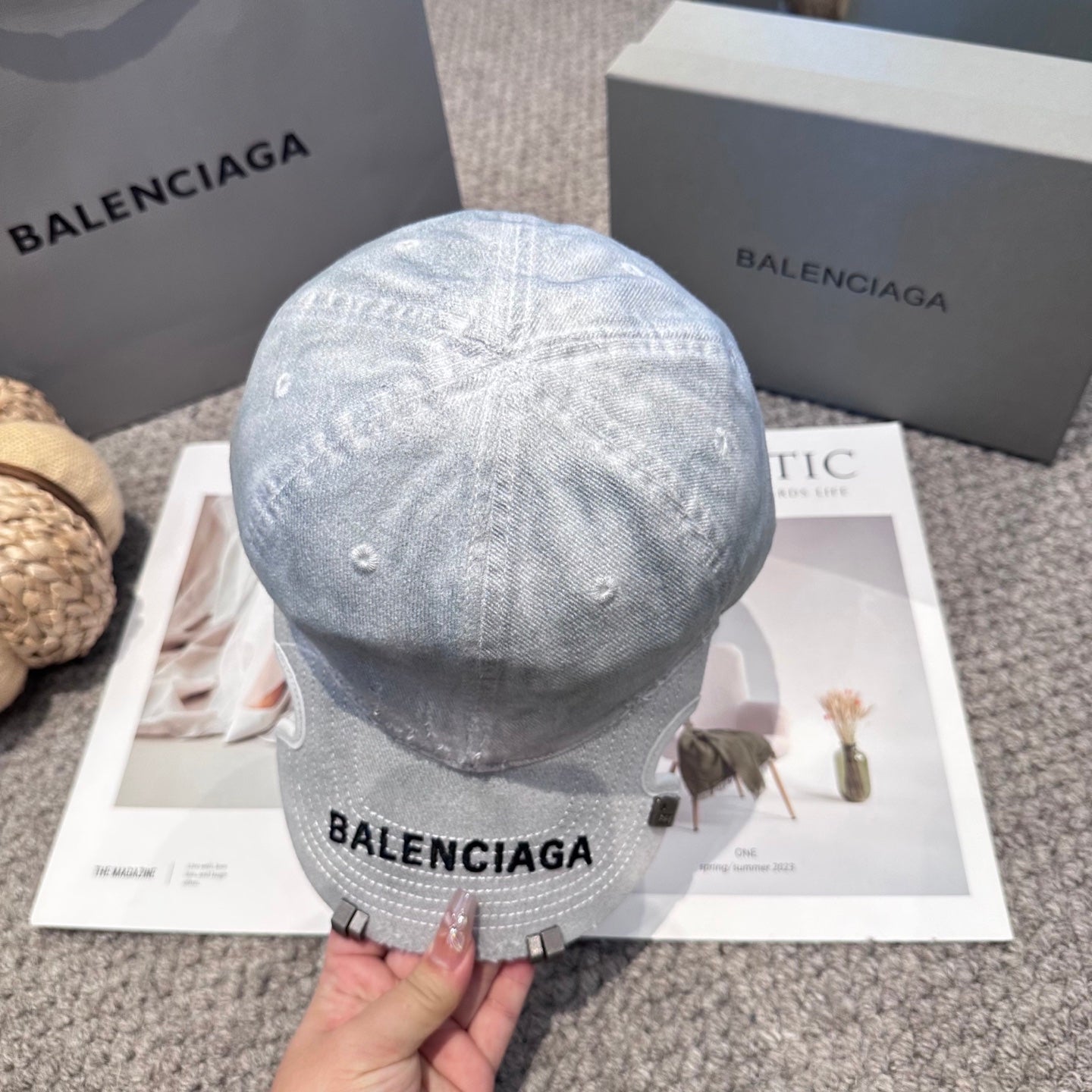 BALENCIAGA 26S BASEBALL CAP STYLE 20