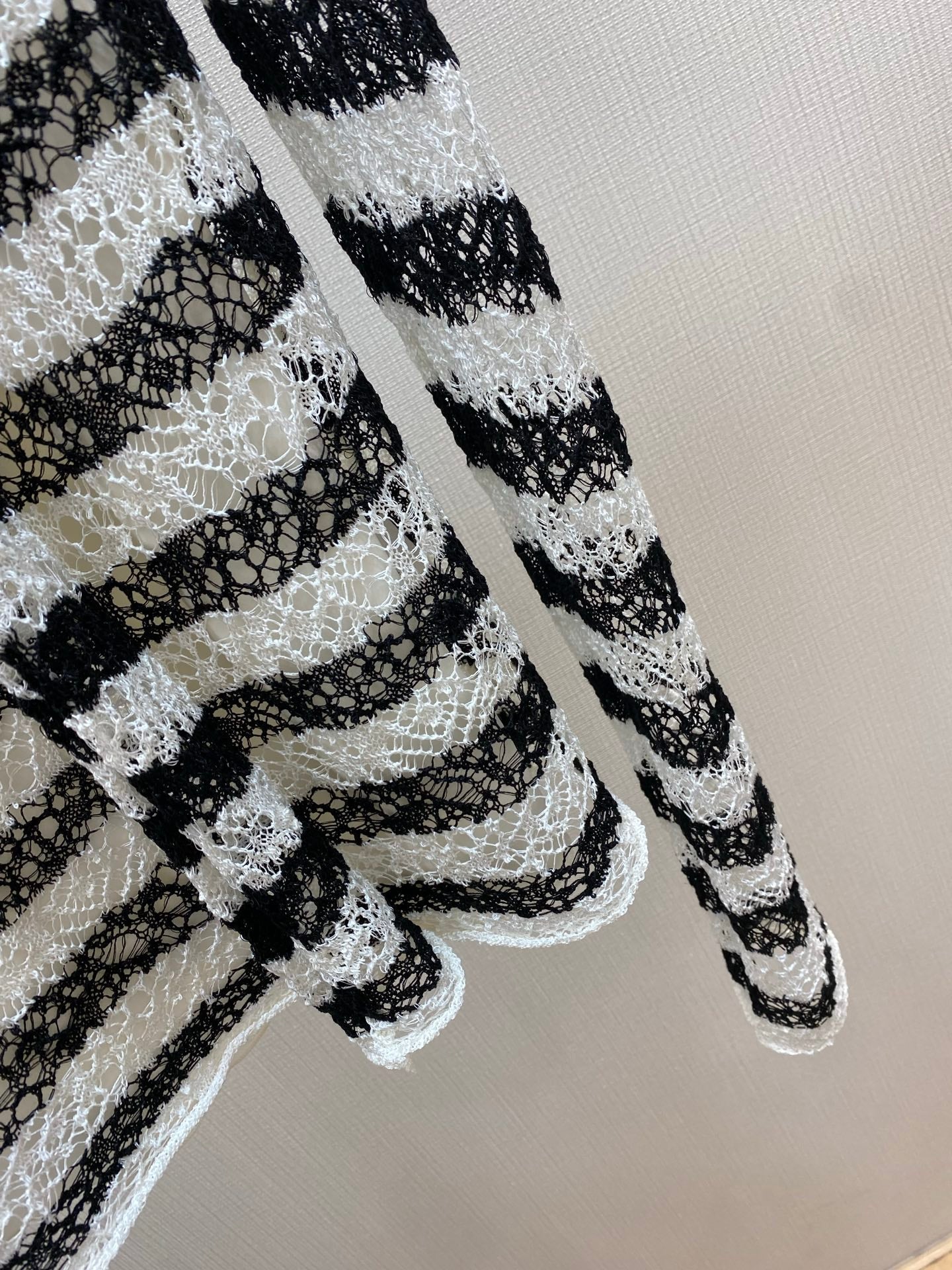 DIOR 25S MARINIERE RUFFLED SWEATER STYLE 174
