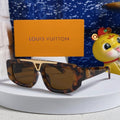 CLASH PILOT SUNGLASSES 567479 IN HAVANA ACTETE GOLD METAL