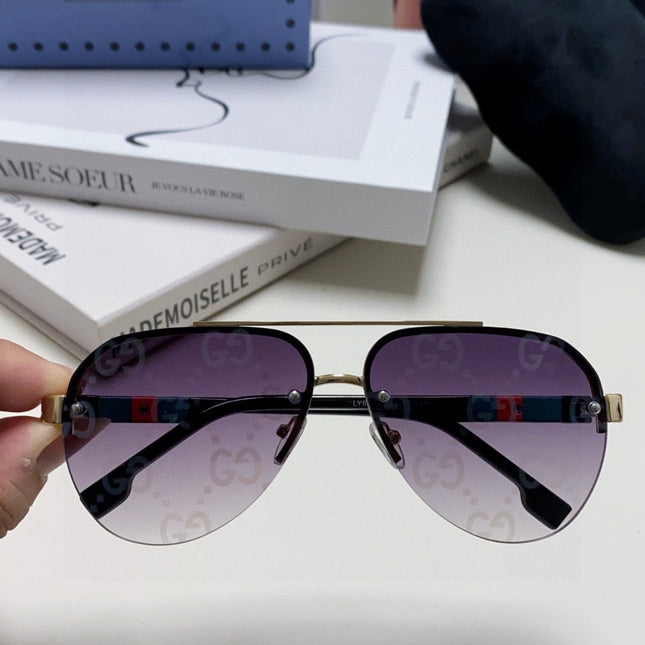 AVIATOR FRAME SUNGLASSES 570223 IN METAL