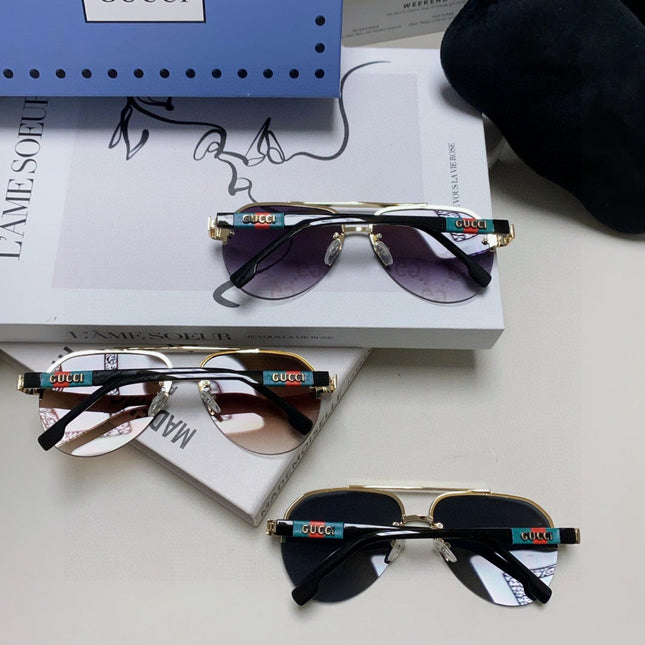 AVIATOR FRAME SUNGLASSES 570223 IN METAL