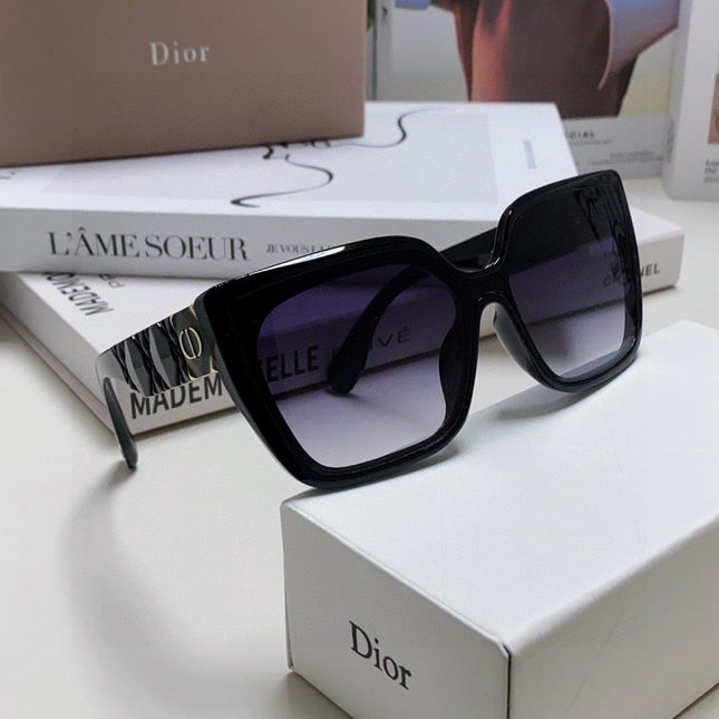 LADY 95.22 S2F SUNGLASS 571586 IN BLACK ACETATE GREY SMOKE