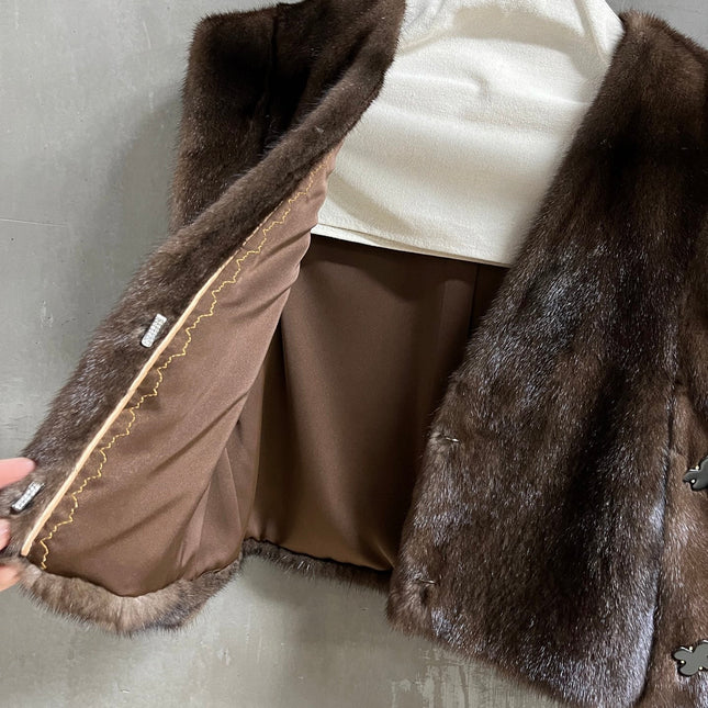 MIUMIU FUR VEST STYLE 684