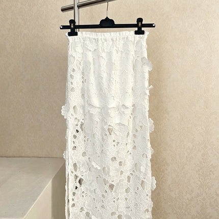 ZIMMERMANN 26S LACE MIDI SKIRT STYLE 14