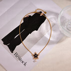 High-Quality Silver Alloy - 14K Gold Plated