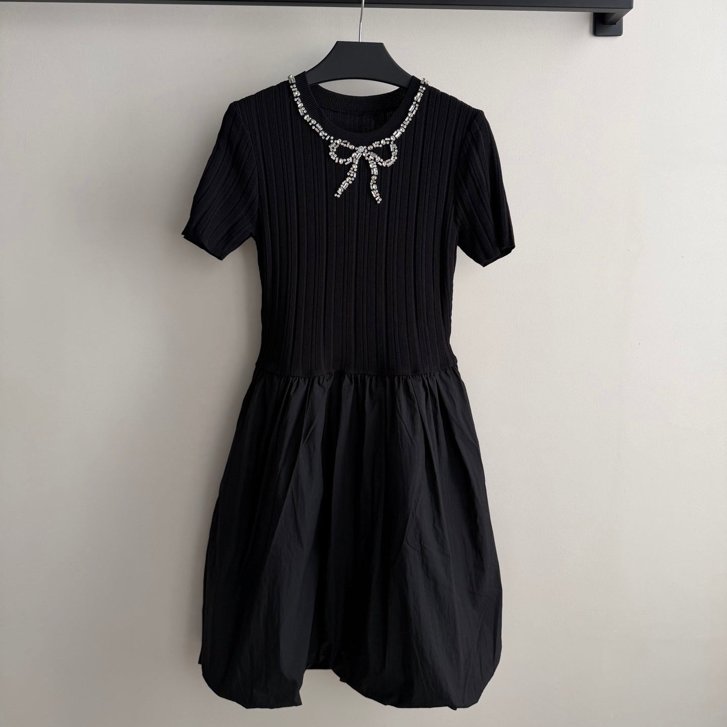 VALENTINO 26S SHORT SLEEVE KNIT DRESS 213