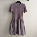 VALENTINO 26S SHORT SLEEVE KNIT DRESS 212