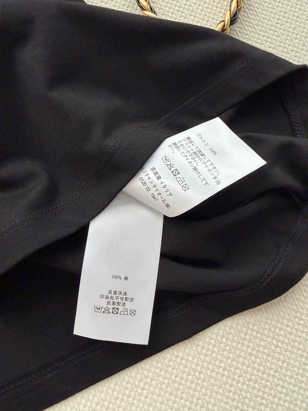 VALENTINO 26S BOW DETAIL T-SHIRT 211