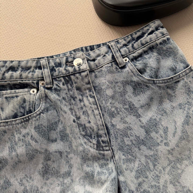 LV 26S PATTERNED JEANS STYLE 174